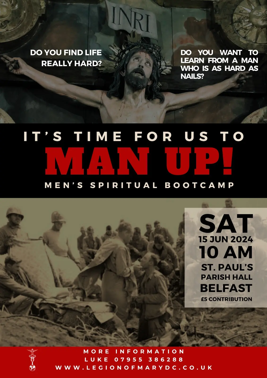 MAN UP! — Men's Spiritual Bootcamp